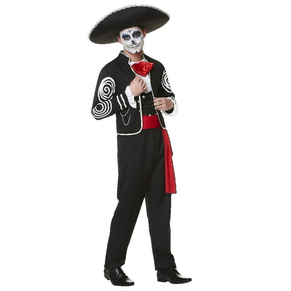 Day Of The Dead Mariachi El Senor Men's Costume X-Large 46-48