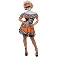 thumbnail image 1 of Karnival Costumes Day Of The Dead Skeleton Tutu Dress Women's Costume Medium 10-12, 1 of 2