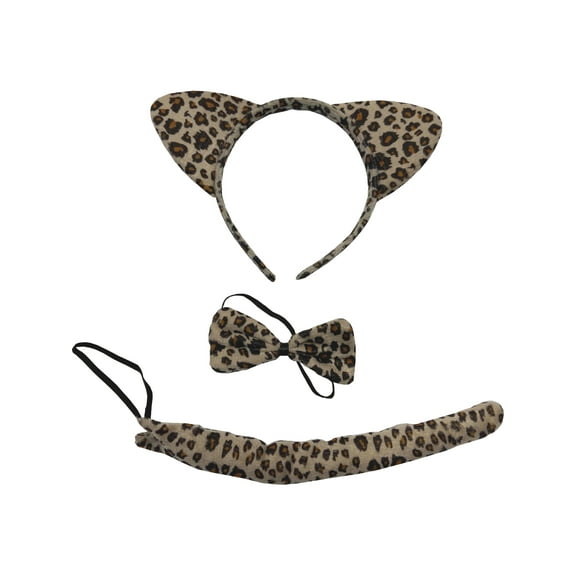 Karnival Costumes Fancy Leopard Animal Costume Accessory Set