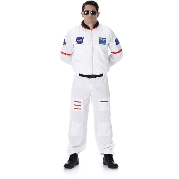 Karnival Costumes Man On The Moon Shuttle Commander Astronaut Men's Costume Large 42-44