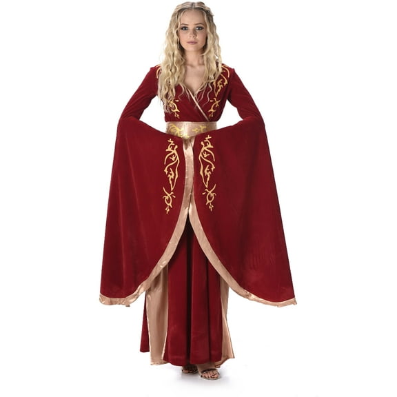Medieval Fairytale Fantasy Queen Women's Costume Small 6-8