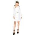 thumbnail image 1 of Navy Officer Women's Costume Small 6-8, 1 of 2