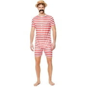 Old Time 20s Bathing Suit Mens Costume Small 34-36
