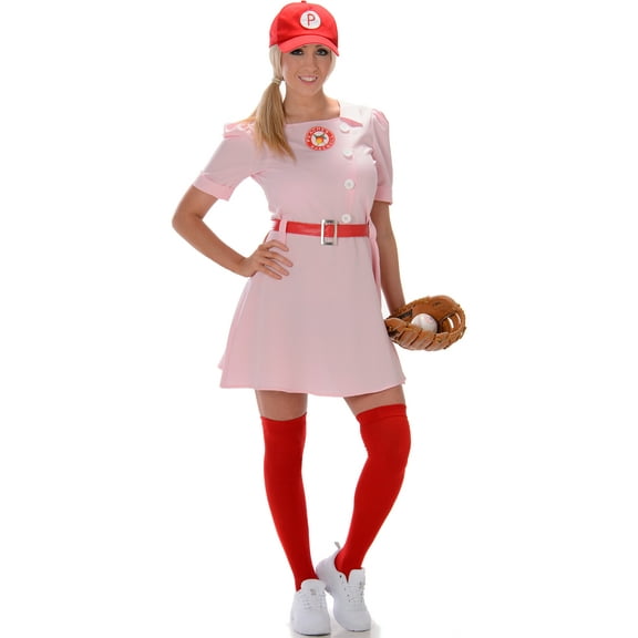 Karnival Costumes Peaches Baseball Player Women's Costume X-Small 2-4
