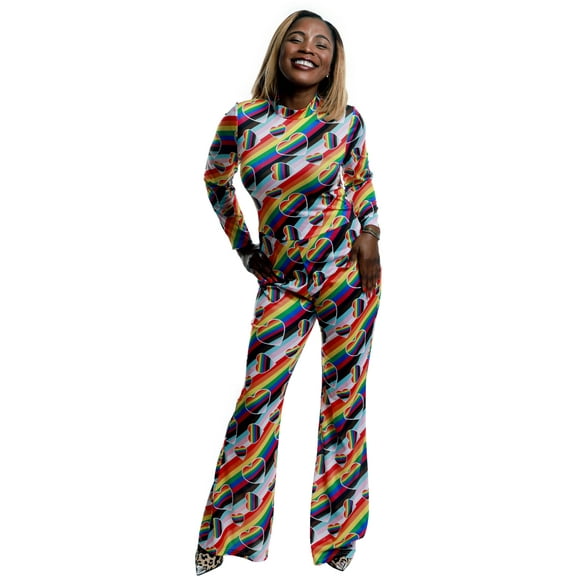 Pride Goddess Women's Costume Jumpsuit Small 6-8