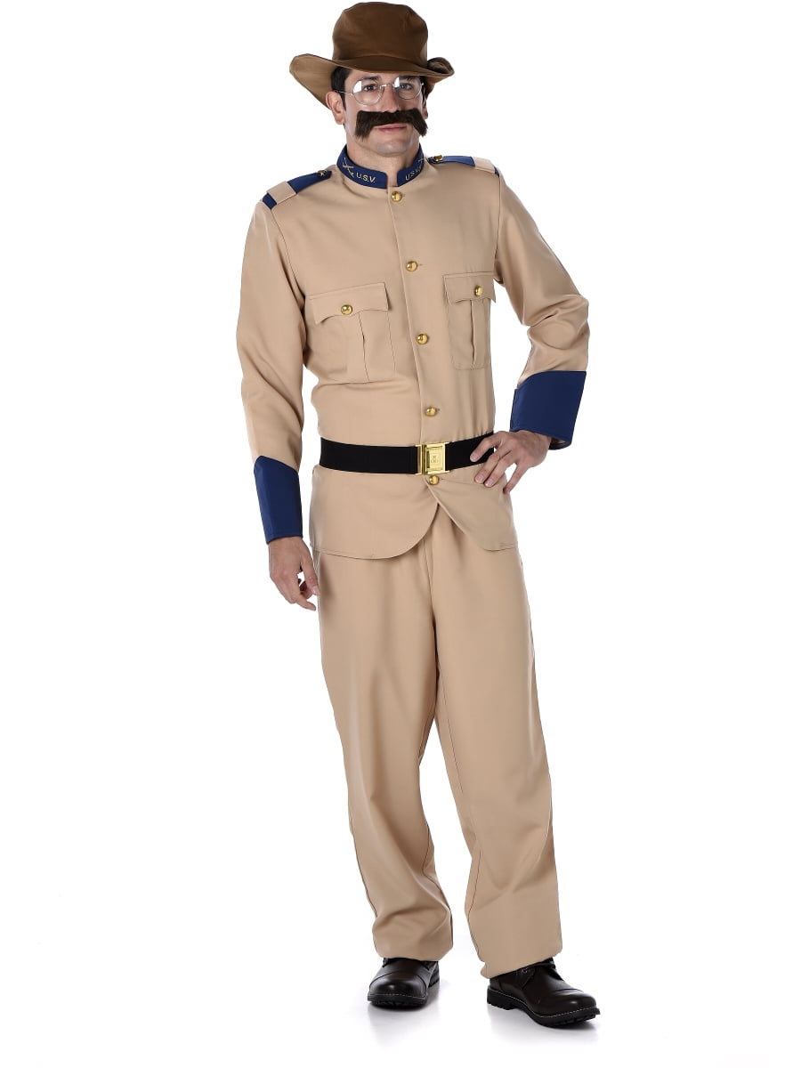 Karnival Costumes Rough Rider American President Theodore Roosevelt Men