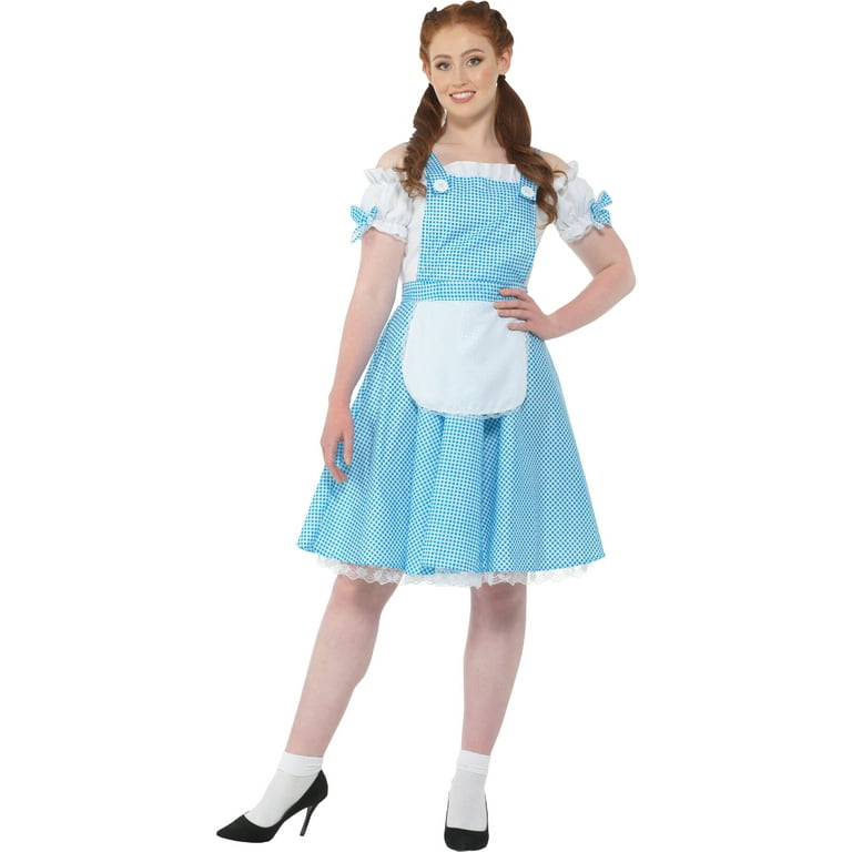 Country Girl Adult Dorothy Dress and Apron Country Girl Adult Dorothy Dress and Apron