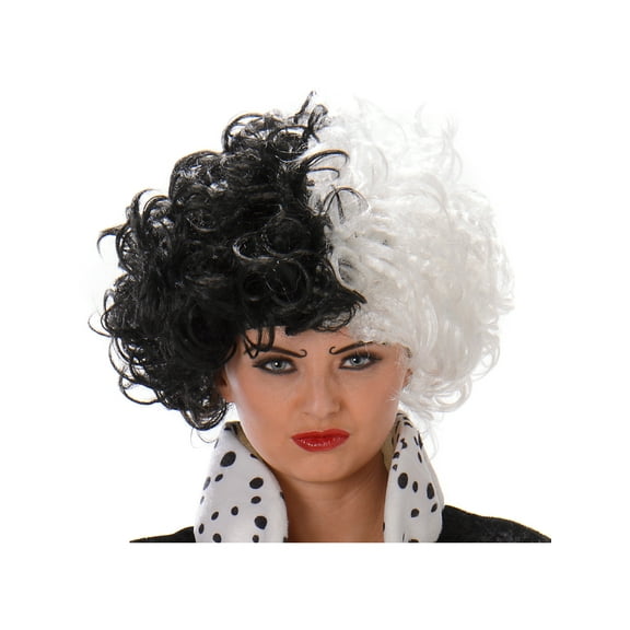 Women's Evil Madam Wig Costume Accessory