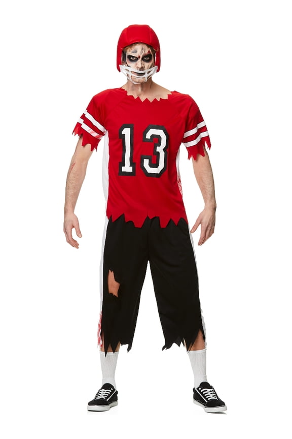 Zombie Football Player Men's Costume Large 42-44