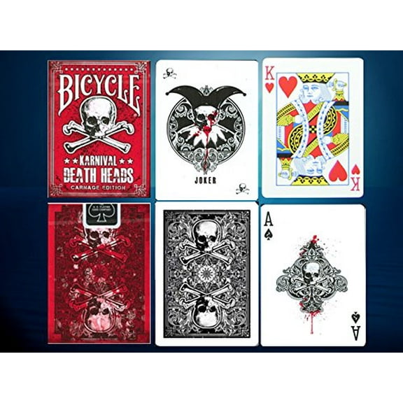 Karnival Death Heads Deck (Carnage Edition) By Big Blind Media
