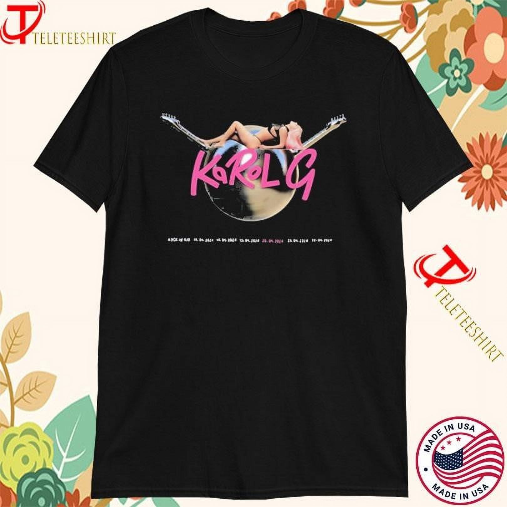 Karol G Rock In Rio 2024 Tshirts