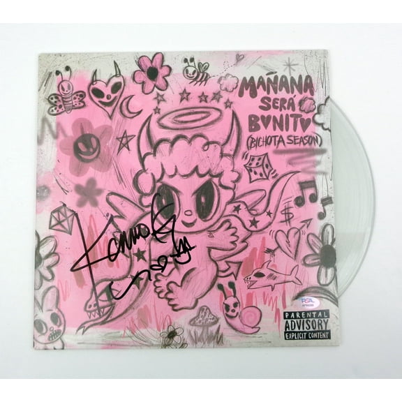 Karol G Signed Autograph Manana Sera Bonito Vinyl Record Album PSA/DNA COA