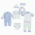 thumbnail image 1 of Karoyedx Baby Clothes Unisex Clothing Sets for Baby Boy Baby Layette Gift Set for Boys or Girls - Unisex Newborn Baby Clothes Blue Size,0-3 Months, 1 of 5