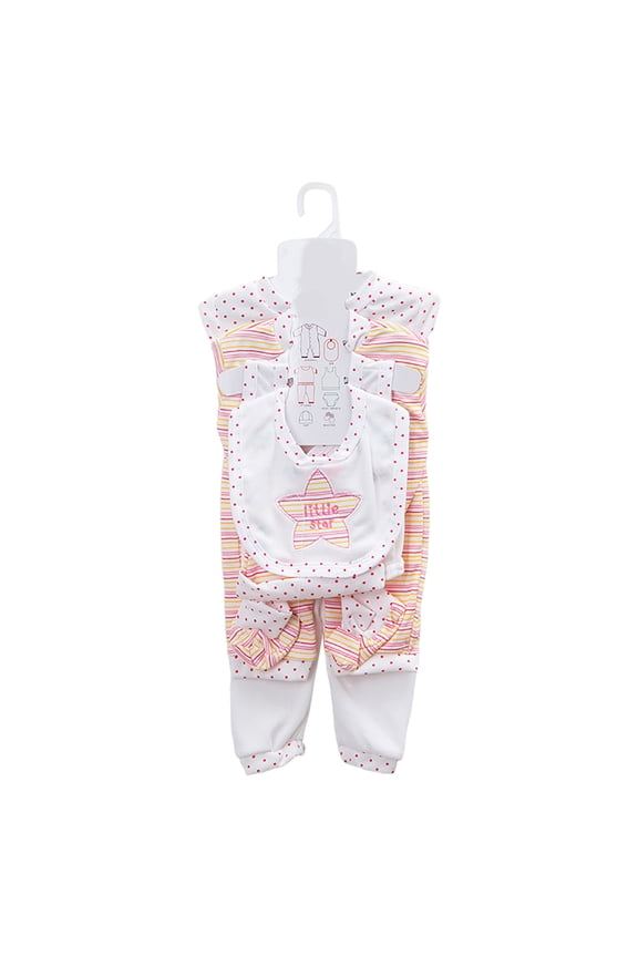 Baby Gift Set Newborn Baby Girl Boy Clothes Baby Outfits Pants Bodysuits Gifts Set Layette Set Red Size,0-3 Months