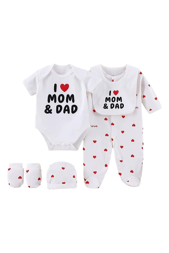 Baby Girls' Bodysuits Preemie Layette Set Preemie Clothes Premature Baby Bodysuit Outfit for Baby Gift White Size,0-3 Months