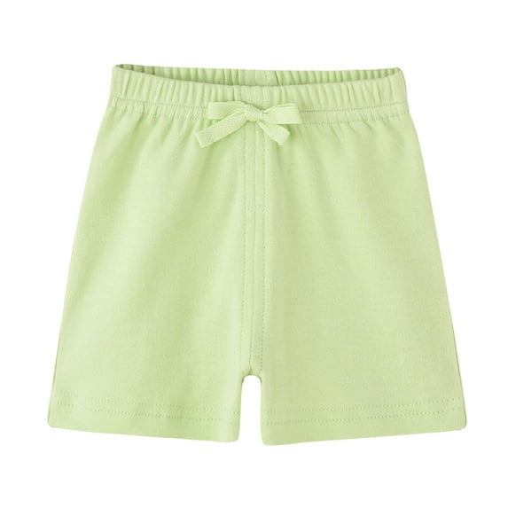 Karoyedx Boy Clothes Unisex Baby Toddler Cotton Shorts with Drawstring Baby Pull-on Solid Shorts Soft Clothes for Summer Daily GN2 Size,3-6 Months