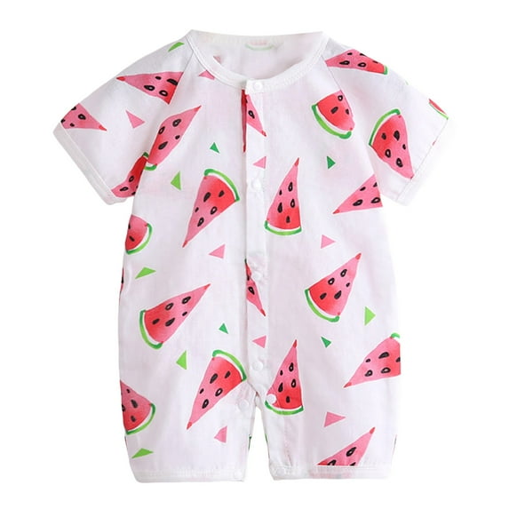 Karoyedx Boys Summer Clothes Infant Baby Boy Girl Clothing Embroidery Jumpsuit Short Sleeve Romper Newborn Outfit Blue Size,9-12 Months