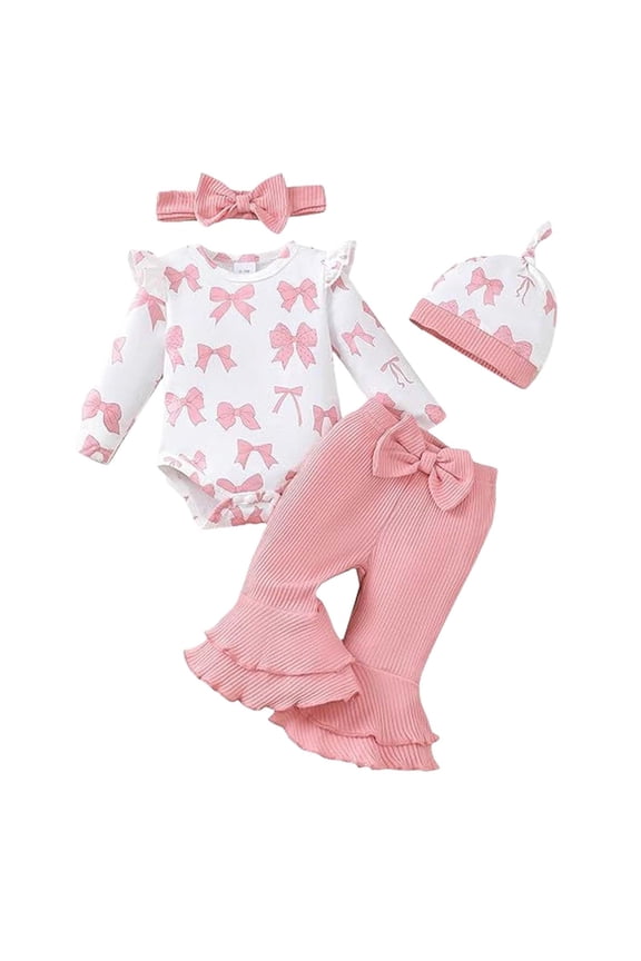 Girls Romper Infant Baby Girl Plaid Romper Baby Sweatshirt Romper Ruffle Festival Clothes Fall Winter Outfits with Headband White Size,0-3 Months