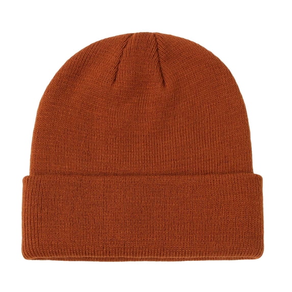 Karoyedx Girls Warm Hats Baby Beanie Hats for Unisex Toddler Beanies Baby Girl Boy Hat Warm Cap for Infant Toddler Brick Red Size,4-6 Years