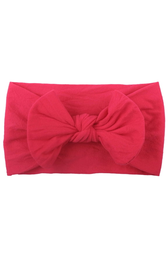 Infant Girl Headbands Girls Baby Toddler Solid Headband Hair Band Bow Accessories Headwear Black Size,One Size