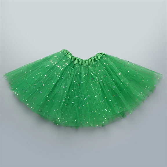 Karoyedx Jean Skirt Kids Tutu for Girls Princess Ballet Dress Tulle Skirt for Girls Layered A Size,30