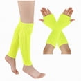 thumbnail image 1 of Karoyedx Kids Girls'Seamless Crew Socks Girls Fashion Wool Foot Covers Autumn And Winter Warm Stacked Socks Set Party Gathering Dance Set Light Yellow Size,One Size, 1 of 5
