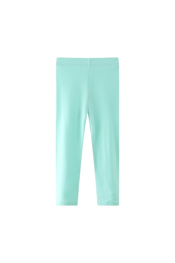 Kids Pants Girls Flare Leggings High Waist Cross Bell Bottoms for Girls Yoga Dance Pants with Pockets Mint Green Size,B