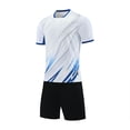 thumbnail image 1 of Karoyedx Kids Sports Outfits for Boys Toddler Boys Short Set - 2 Piece Summer Outfit with T-Shirt and Shorts - Activewear Clothes for Toddler & Little Boys A Size,9-10 Years, 1 of 3