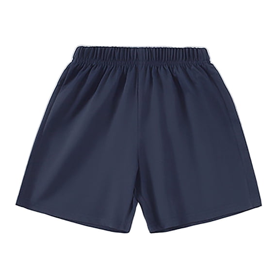 Karoyedx Kids Sweatpants Kids Boys Active Sports Shorts Elastic Waist Comfort Fit Summer Shorts Navy Size,13-14 Years