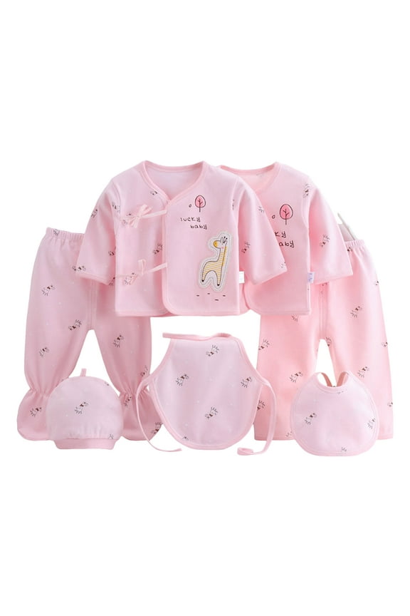 Layette Sets Winter Baby Layette Gift Set for Baby Boys or Girls - New Born Baby Unisex Gift Set, Baby Clothes & Newborn Baby Clothes Pink Size,0-3 Months