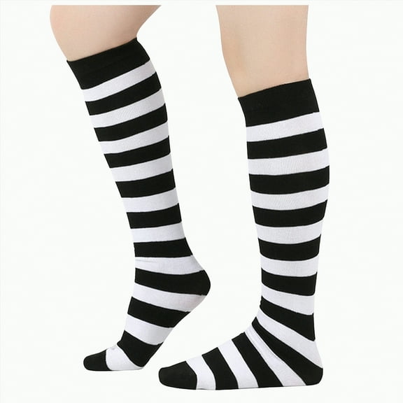 Karoyedx Little Boys Socks Girls Knee Socks Knee Socks Cotton Girls Mid Socks High Socks High Socks White Size,One Size