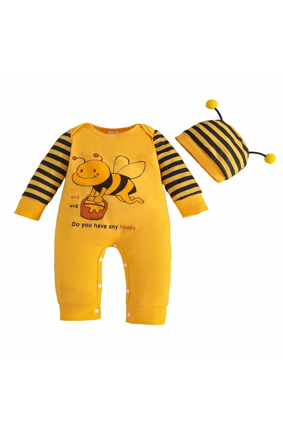 Newborn Baby Boy Rompers Winter Newborn Infant Baby Boy Girls Oversized Romper Little Dude Sweater Coming Home Outfit Neutral Clothes Yellow Size,6-9 Months