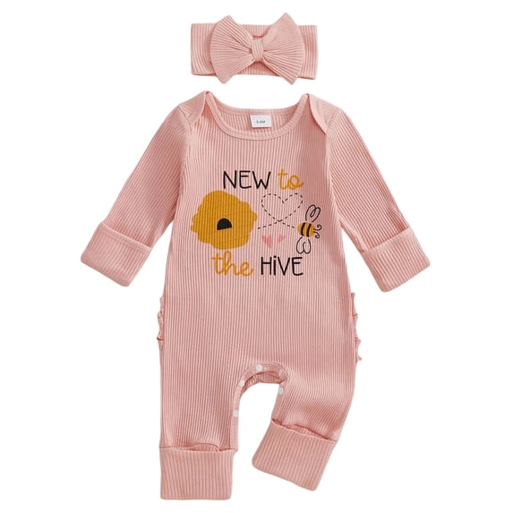Karoyedx Newborn Clothes for Girls Newborn Outfit Baby Girl Jumpsuit Short Sleeve Romper Onesie Infant Coming Home Clothing Red Size,0-3 Months