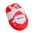 thumbnail image 1 of Karoyedx Slippers for Girls Toddler Boys Girls Unisex Cute Soft Crib Shoes Christmas Toddler Kid Shoes Children's Cotton Slippers Red Size,9.5, 1 of 6