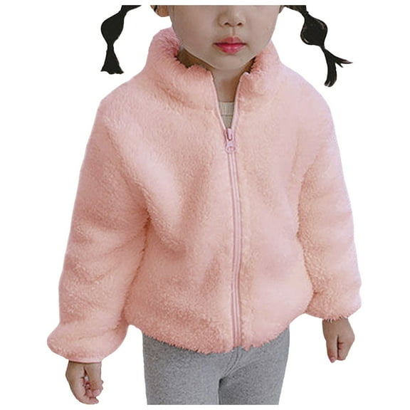 Karoyedx Toddler Girls Jacket Lightweight Hooded Windbreaker Kids Water-Resistant Light Rain Jacket Print Outwear Pink Size,4-5 Years