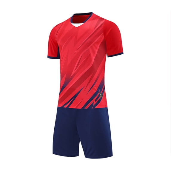 Karoyedx Toddler Girls Summer Clothes Boys Athletic Short Sleeve T Shirts Kids Sports Performance Tees Tops and Short Sets C Size,5-6 Years