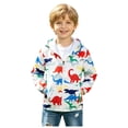 thumbnail image 1 of Karoyedx Toddler Rain Coat Toddler Boys Windbreaker Jackets Baby Boy Lightweight Pocket Zip Up Hooded Jackets Kids Casual Outerwear Orange Size,3-4 Years, 1 of 9