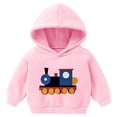 thumbnail image 1 of Karoyedx Toddler Sweatshirt Toddler Baby Boy Girl Sweatshirt Hoodie Pullover Fall Outfits Crewneck Long Sleeve Blouse Top Shirt Clothes Pink Size,7-8 Years, 1 of 7