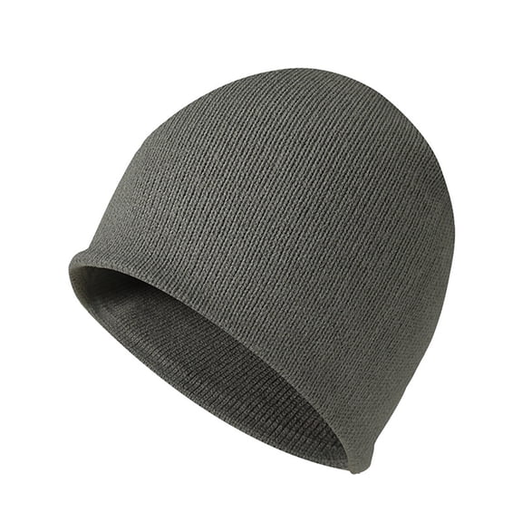 Karoyedx Warm Hats for Girls Kids Winter Beanies Acrylic Knit Stretchy Beanies Caps for Boys and Girls Grey Size,One Size