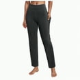 thumbnail image 1 of Karoyedx Women Skinny Jeans High Waisted Flare Jeans for Women Bell Bottom Jeans with Belt for Women Stretch Wide Leg Jeans Dark Gray Size,2XL, 1 of 1