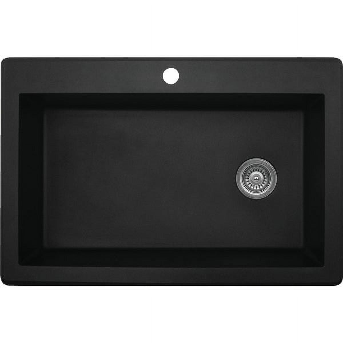 Karran Black Composite Sink QT-670-BL
