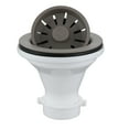 thumbnail image 1 of Karran  Kitchen Sink Basket Strainer Concrete, 1 of 3