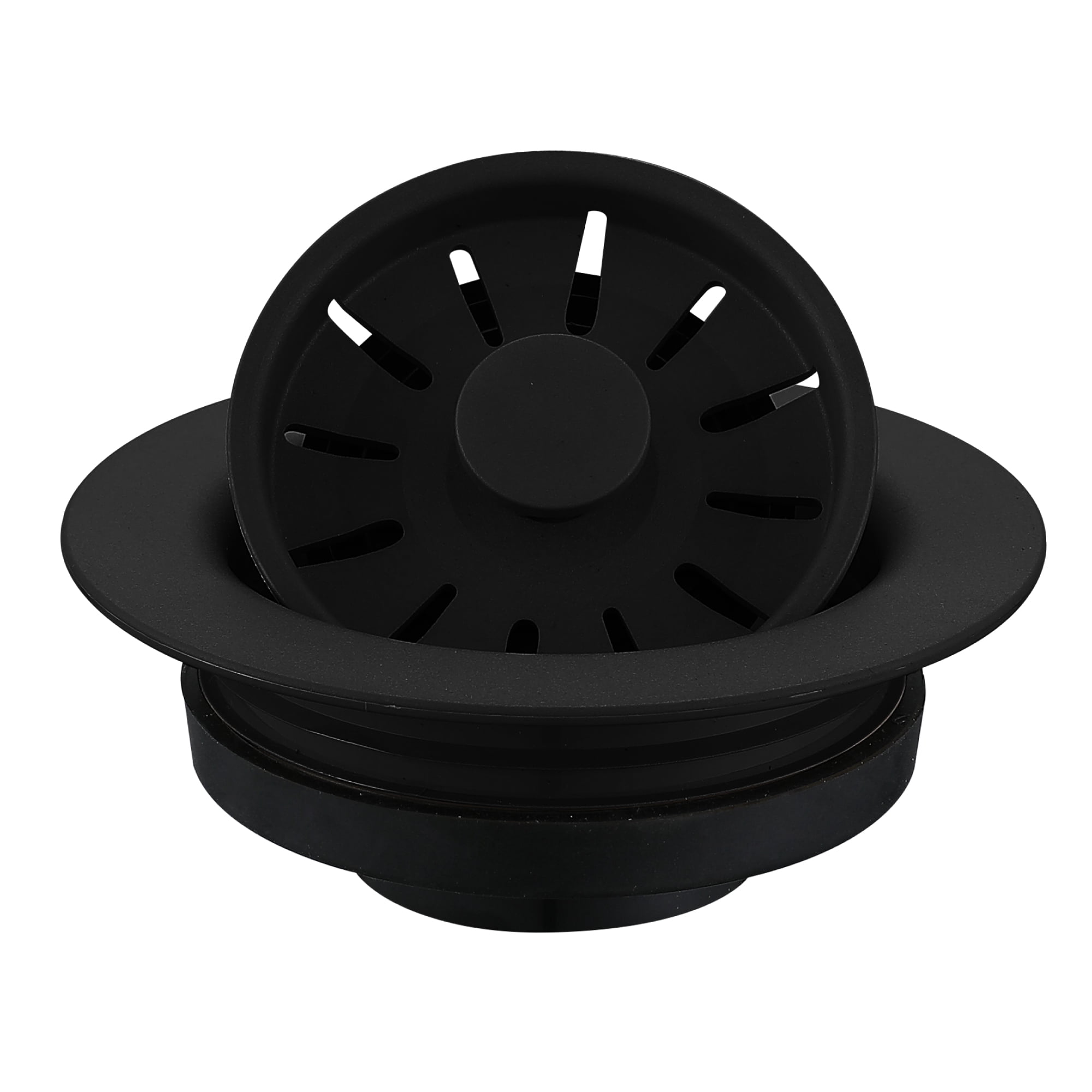 Karran Kitchen Sink Decorative Disposal Flange Black