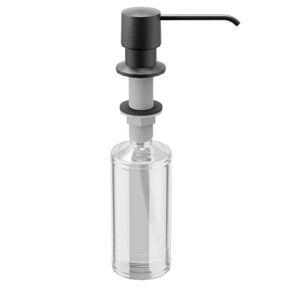 Karran SD25 Kitchen Soap/Lotion Dispenser Gunmetal Grey Polished