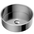 thumbnail image 1 of Karran Usa CCU100SS Cinox 15-3/4" Circular Stainless Steel Undermount Bathroom Sink -, 1 of 7