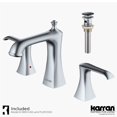 thumbnail image 1 of Karran Usa Kbf414 Woodburn 1.2 GPM Widespread Bathroom Faucet - Stainless Steel, 1 of 5