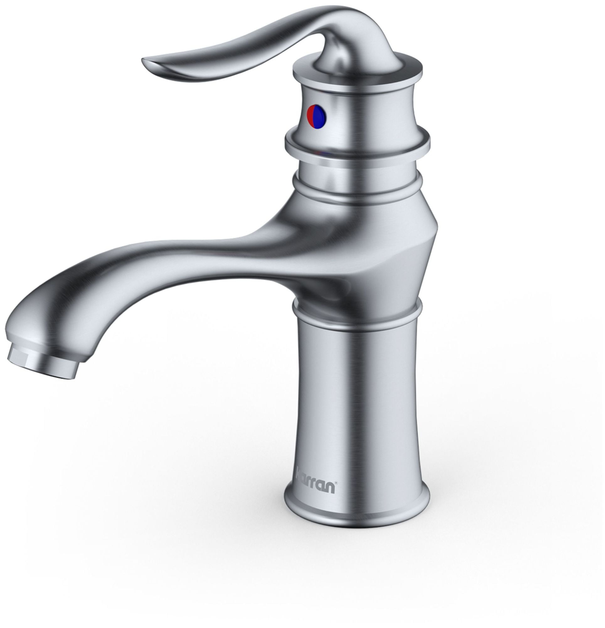 Dartford Stainless Steel Single Handle Bathroom Faucet with Pop-Up Drain