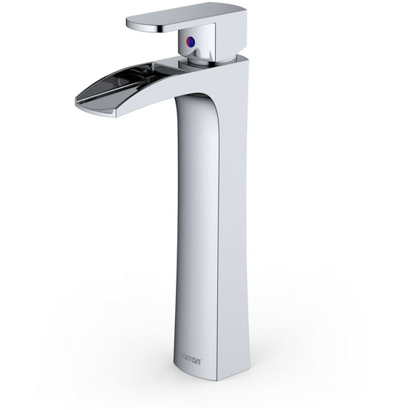 Karran Usa Kbf442 Kassel 1.2 GPM Vessel Single Hole Bathroom Faucet - Chrome