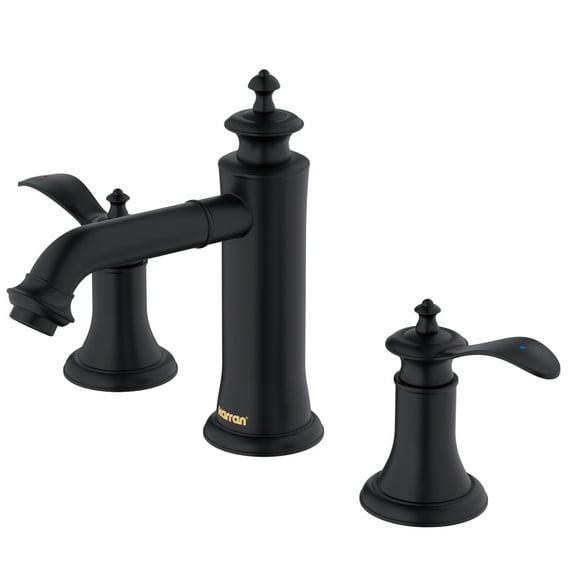 Karran Usa Kbf474 Vineyard 1.2 GPM Widespread Bathroom Faucet - Black