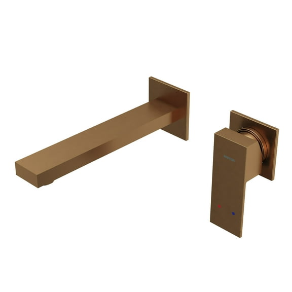 Karran Usa Kbf620 Alberton 1.5 GPM Wall Mounted Centerset Bathroom Faucet - Copper